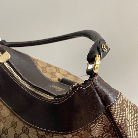 GG Canvas Medium D-Ring Hobo Bag - Picture 11 of 15